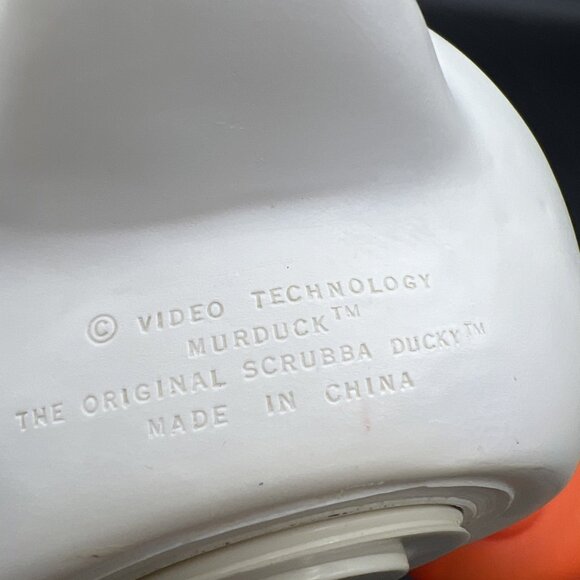 1991 VTG Original Murdock Scrubba Ducky Posable Figure Toy Decor **NO SOUND** - Picture 10 of 16